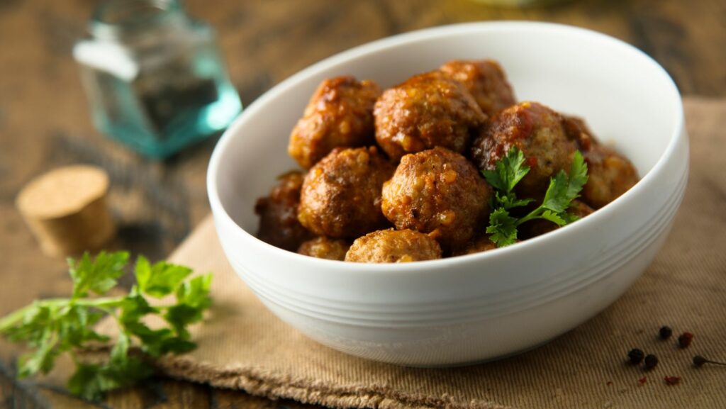 keto meatball appetizer