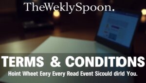 theweeklyspoon.com t&c